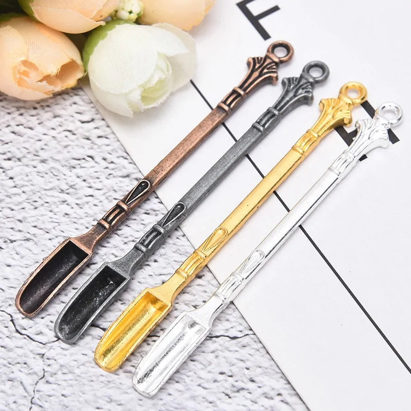 3pcs/set Mini Alloy Spoon