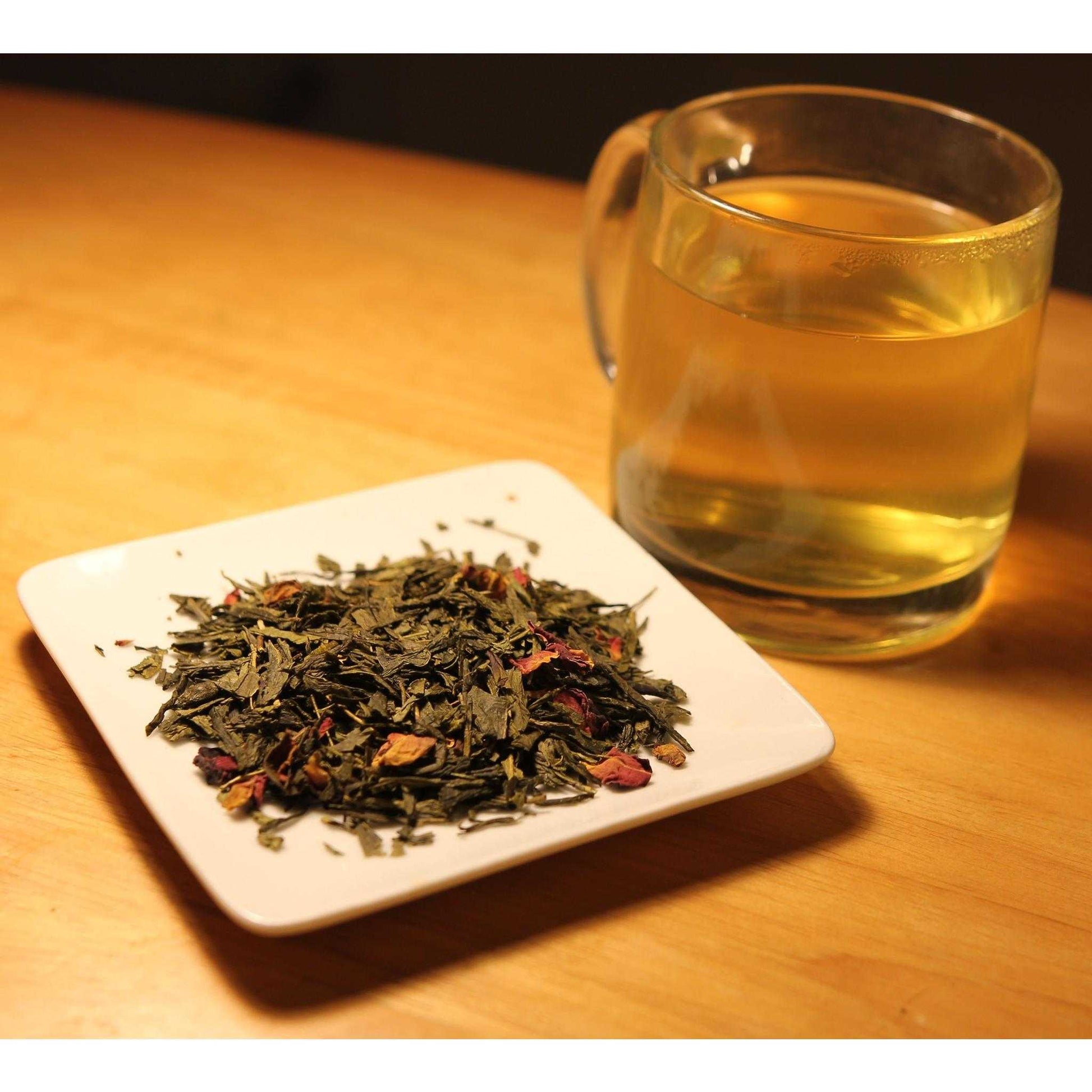 Cherry Green Tea - - Loose Leaf Tea