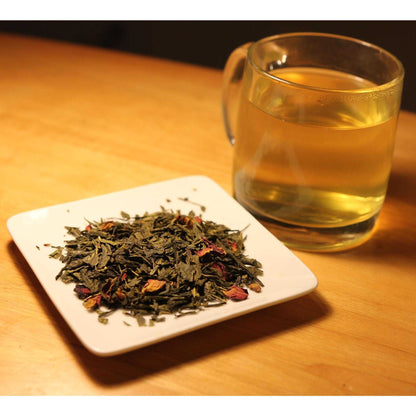 Cherry Green Tea - - Loose Leaf Tea