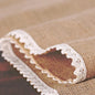 Vintage Jute Table Runner Burlap Lace Kia Day Design