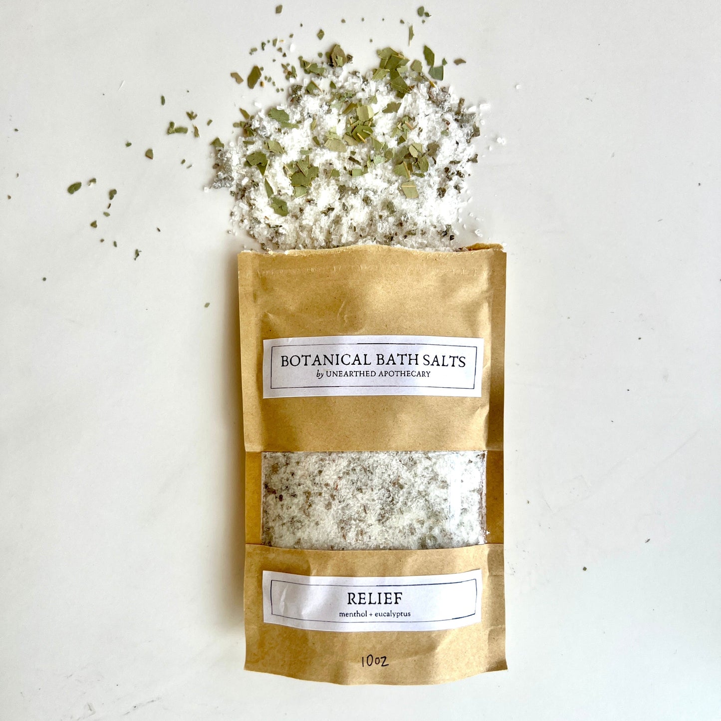 RELIEF - Menthol & Eucalyptus Botanical Bath Salts - - Bath Salts