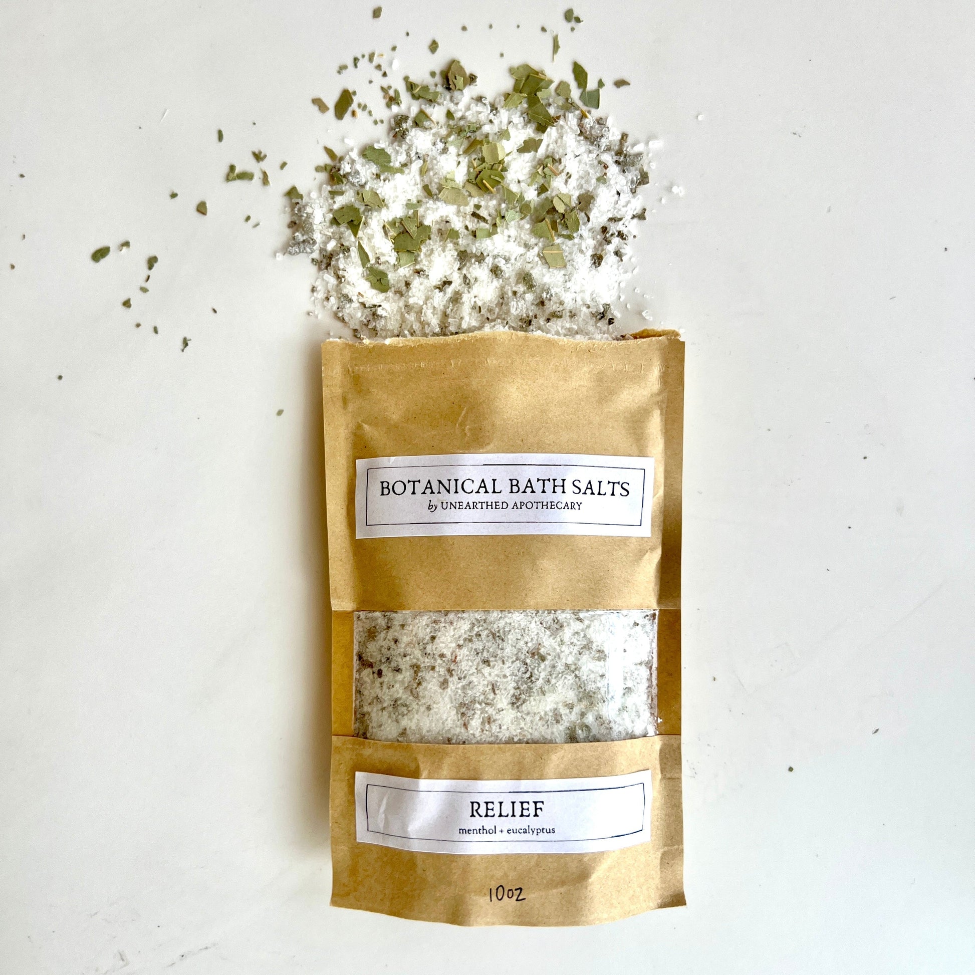 RELIEF - Menthol & Eucalyptus Botanical Bath Salts - - Bath Salts