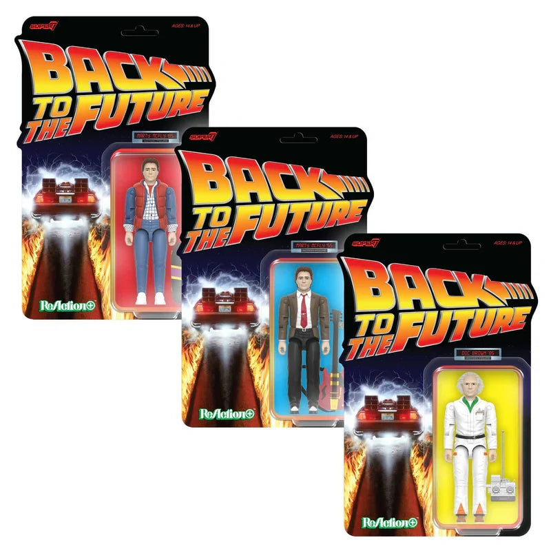 ReAction Back to the Future ReAction+ Wv1 Marty McFly '85 3¾-inch Retro Action Figure- Back to the Future™- {{Product type}}