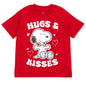 PEANUTS Snoopy Valentines Day Toddler Boys T-Shirt Red 4T Kia Day Design