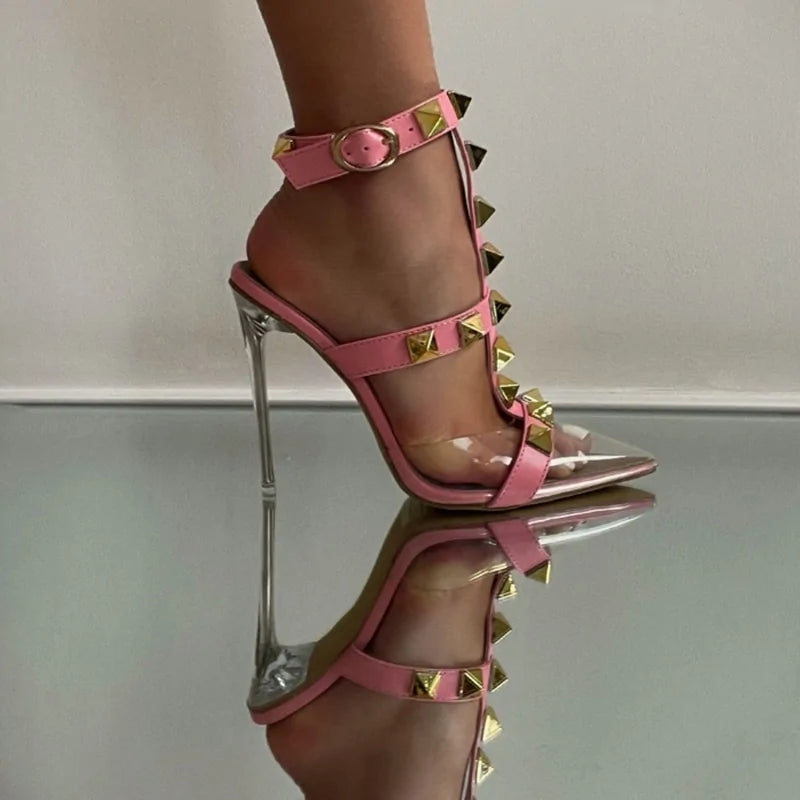 Women's High Heels Rivet - Kia Day Design
