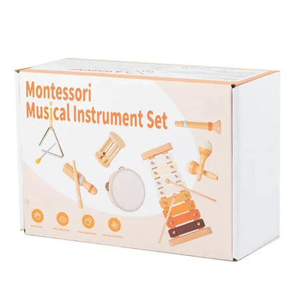 Childrens Wooden Musical Instrument Set - Kia Day Design