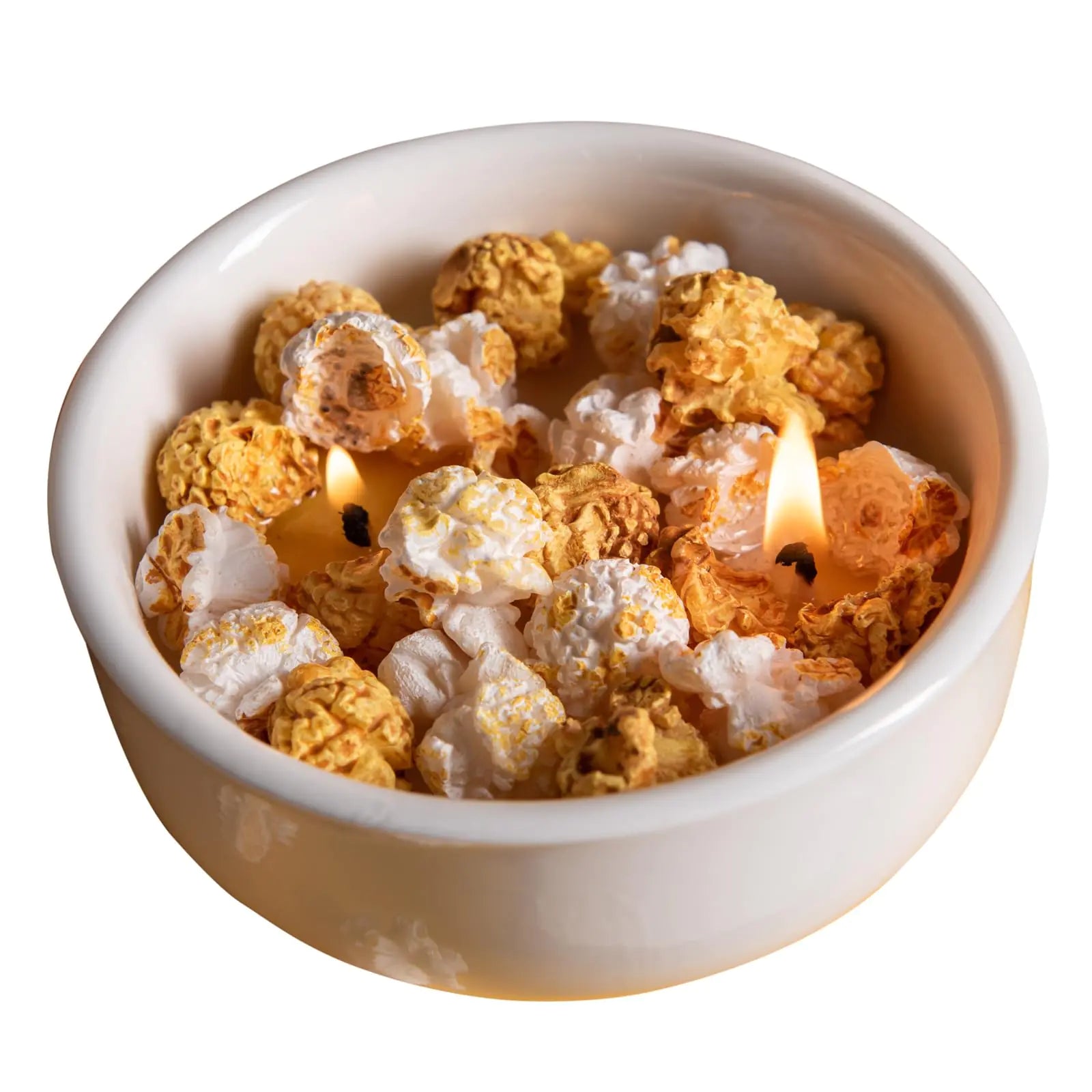 Popcorn Bowl Aromatherapy Scented Candle - Popcorn - candle