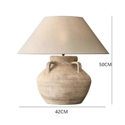 Zhongshan Ceramic Table Lamp - Vintage Japanese Style Kia Day Design
