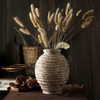 Antique Stoneware Vase - Kia Day Design