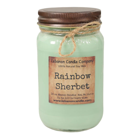 Rainbow Sherbet Candle - - Candles & Melts