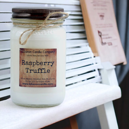 Raspberry Truffle Candle - - Candles & Melts