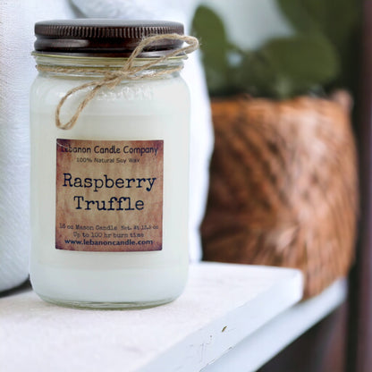 Raspberry Truffle Candle - - Candles & Melts