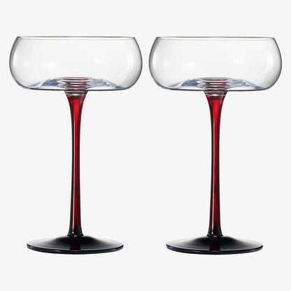 Venice Champagne Coupe, Cocktail Glassware, Set of 2 - - Coupe