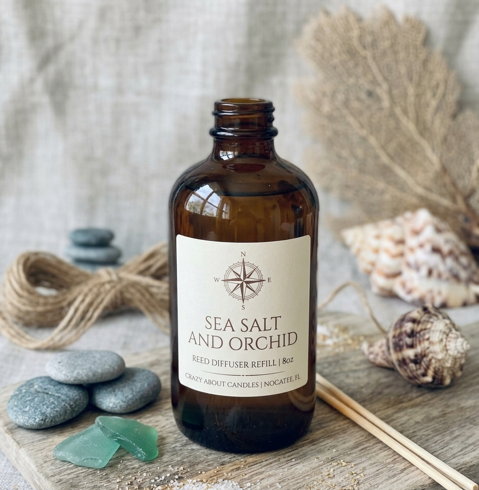 Reed Diffuser Refill – Floral Scents - - Diffuser
