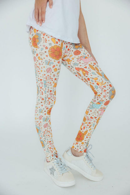 Retro Unicorns Leggings- Mila & Rose ®- {{Product type}}