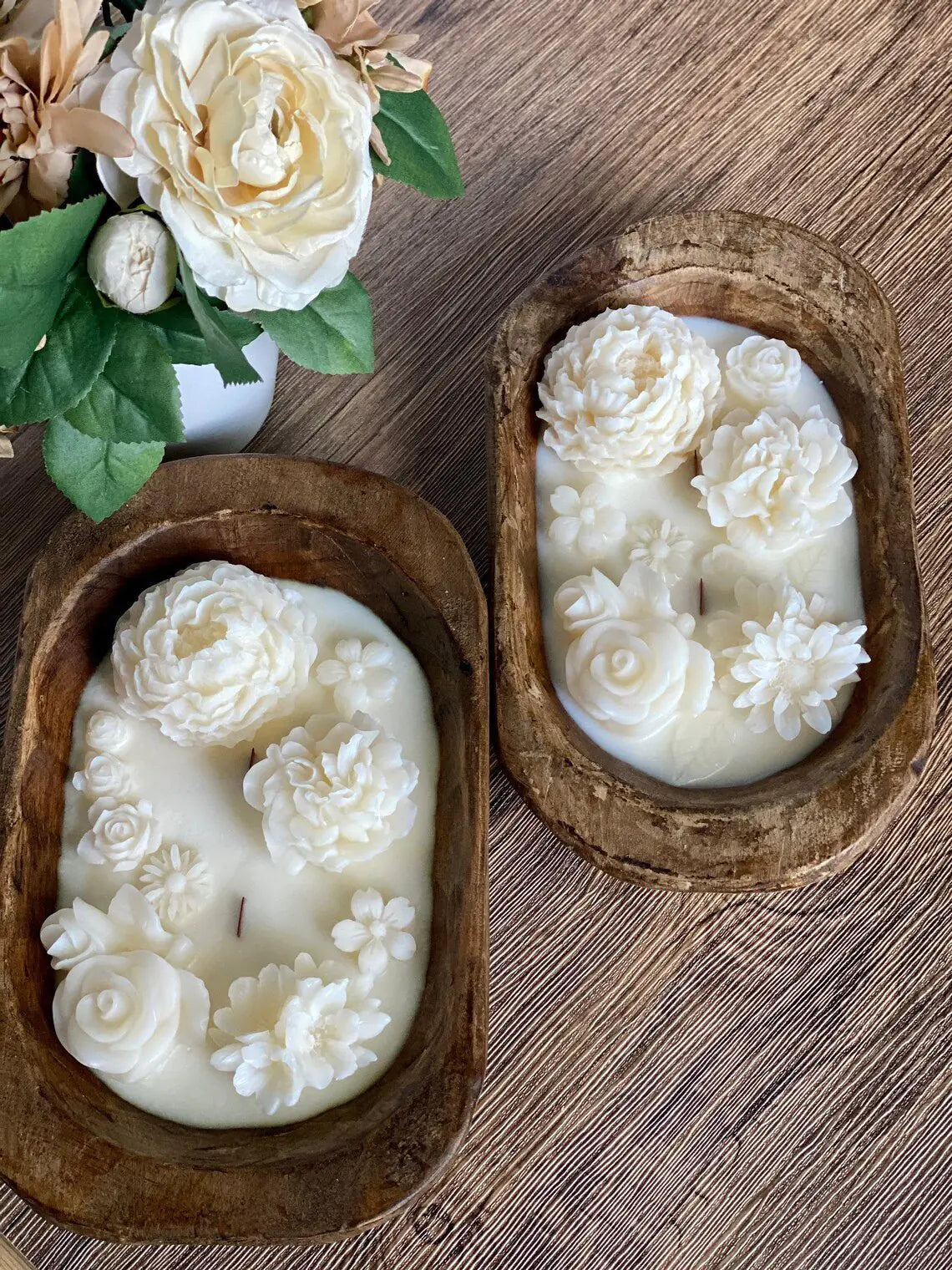 Botanical Garden Scented Dough Bowl Candle - Kia Day Design