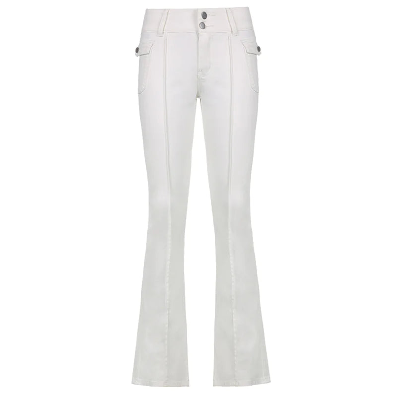 Retro Low Rise Jeans - Kia Day Design