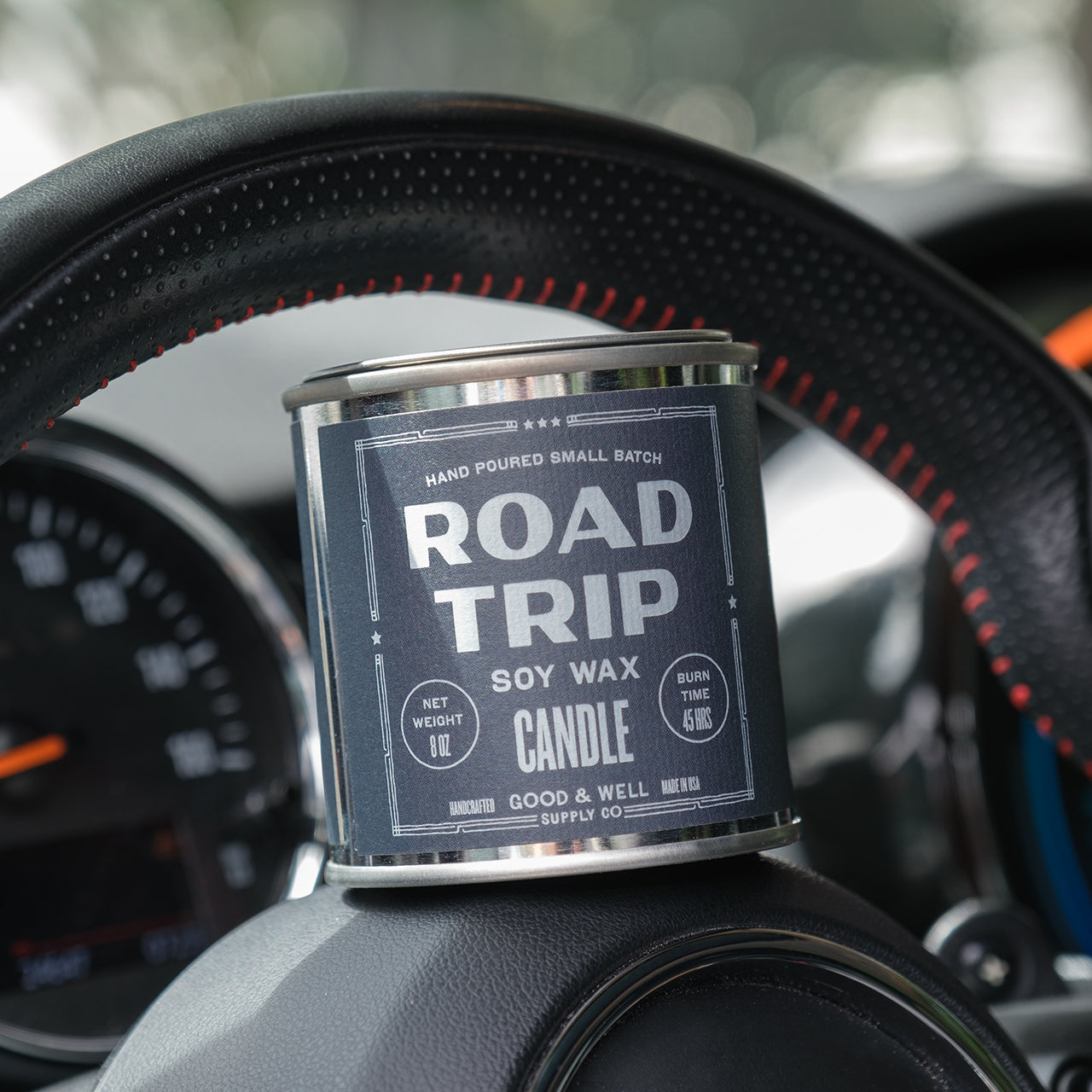 Road Trip Happy Place Candle - - Candles
