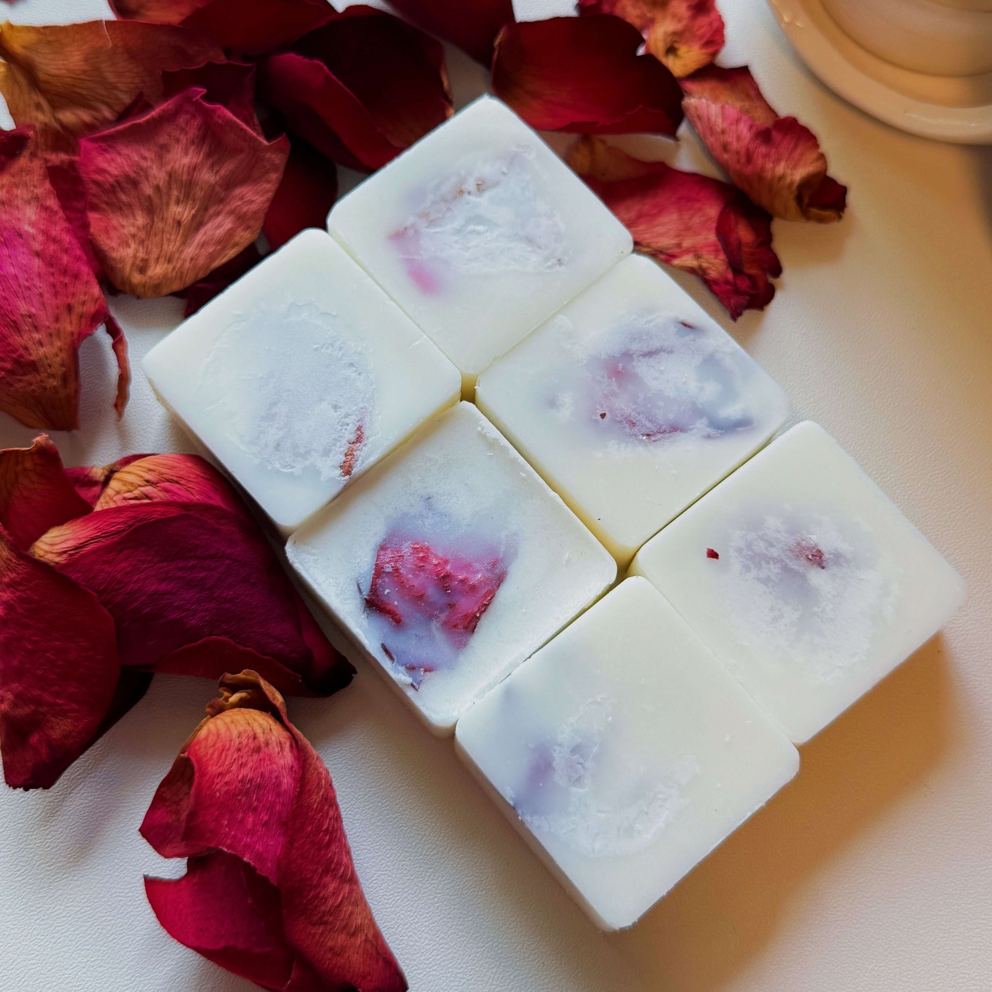 Rose Petal Wax Melter Gift Set - - Wax Melt