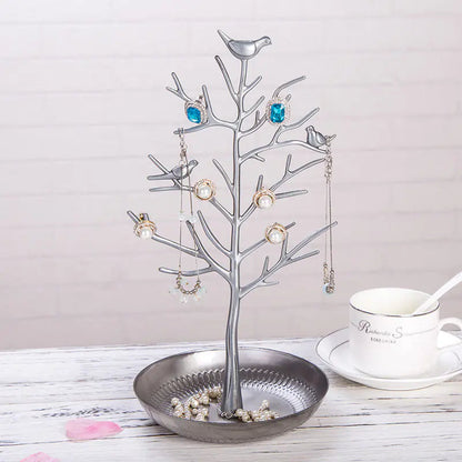 Creative Metal Jewelry Display Stand with Bird Design Kia Day Design