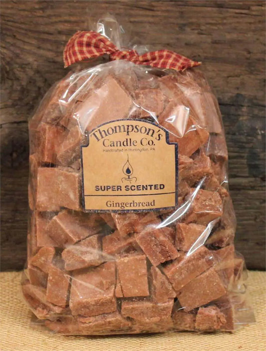 Thompsons Candle Co Super Scented Crumbles/Wax Melts 32 oz Gingerbread - - wax tarts