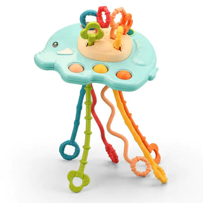 Sensory Baby Ufo Toy Blue