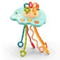 Sensory Baby Ufo Toy Blue