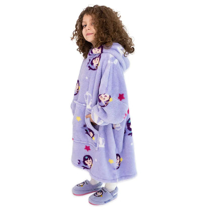 Milk and Moo Mermaid Wearable Kids Blanket