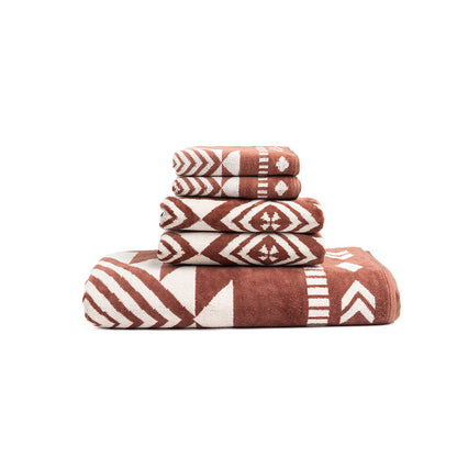 Myna Mesa Towel - SET OF 7 - 1 BT 2 FT 4 HT - Home & Living