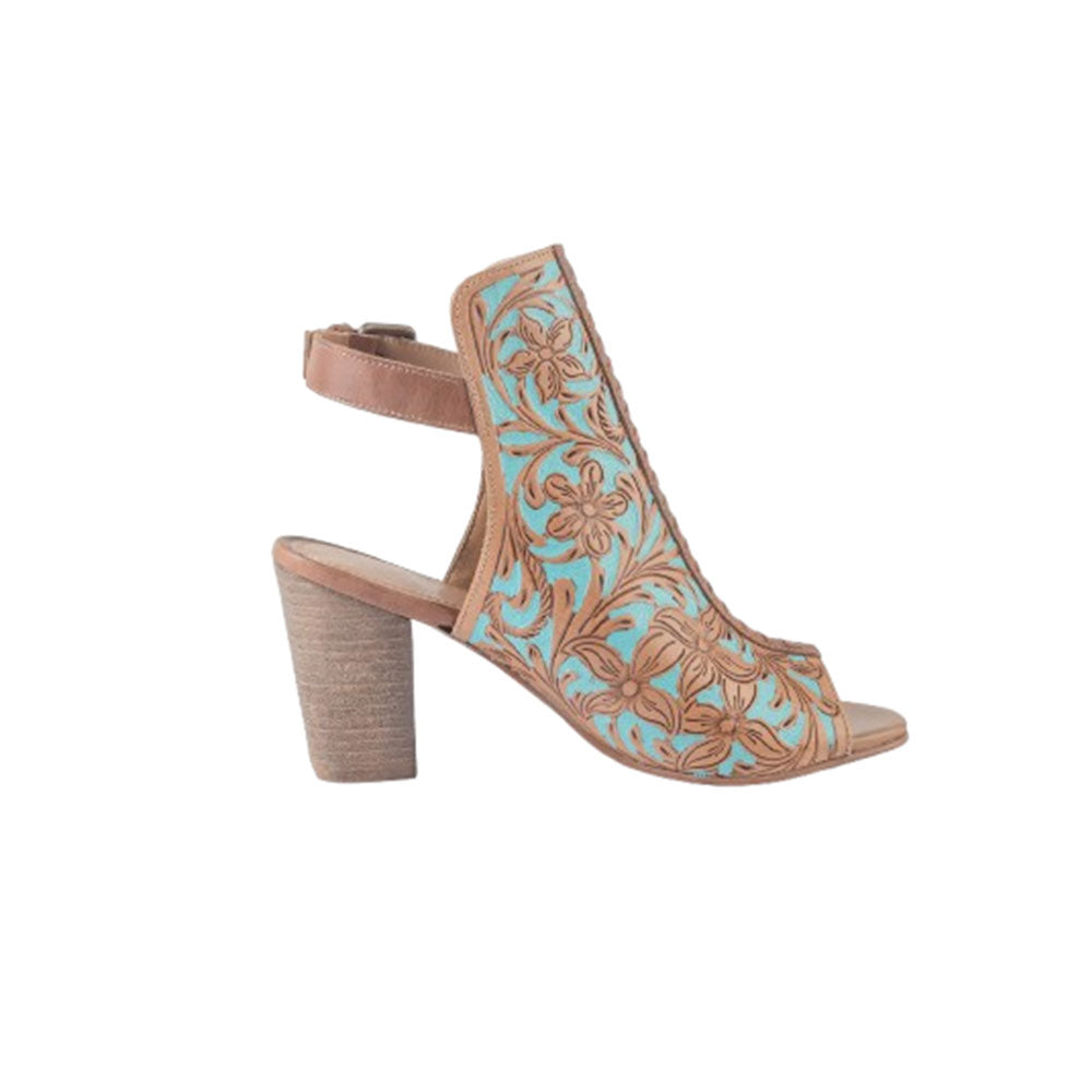 Darington Ranch Heel Shoes- Myra USA- {{Product type}}