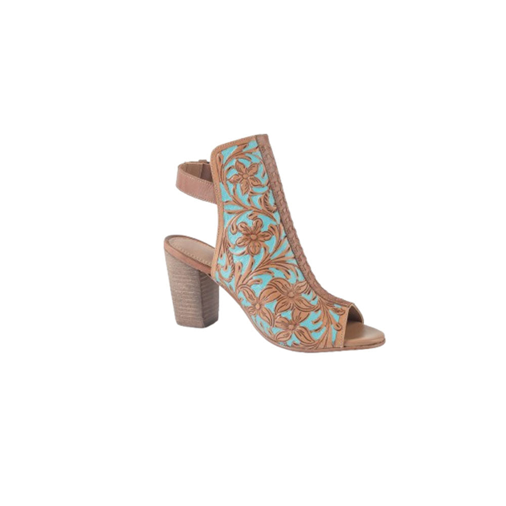 Darington Ranch Heel Shoes- Myra USA- {{Product type}}