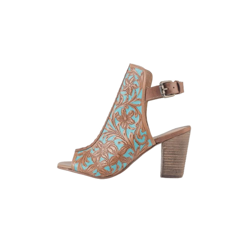 Darington Ranch Heel Shoes- Myra USA- {{Product type}}