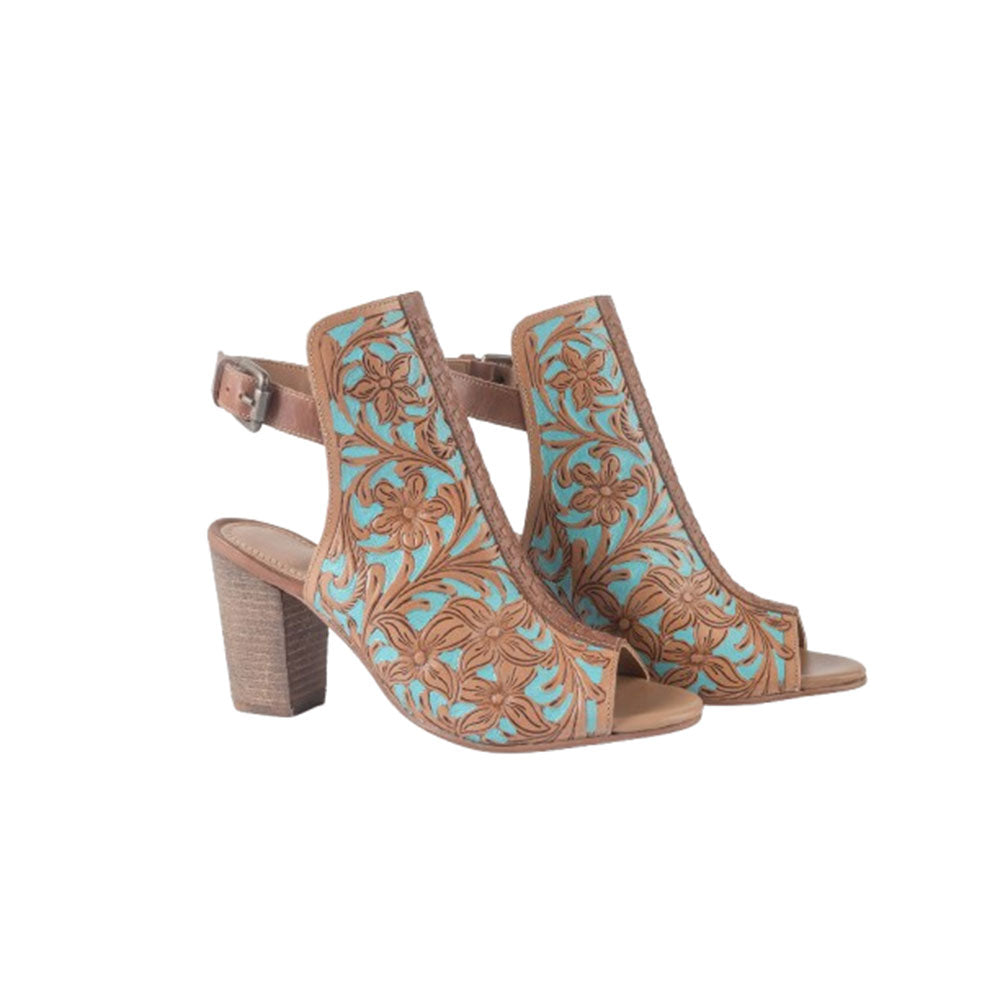 Darington Ranch Heel Shoes- Myra USA- {{Product type}}