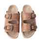 Myra Great Sonora Sunset Studded Leather Sandals for Women - - Shoes