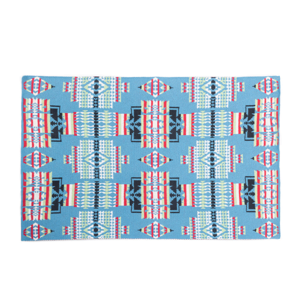 Mesa Mirage Knitted Cotton Kitchen Towel '' SET OF 2 '' in Aztec Blue - - KITCHEN TOWEL