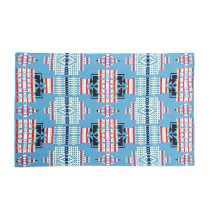 Mesa Mirage Knitted Cotton Kitchen Towel '' SET OF 2 '' in Aztec Blue - - KITCHEN TOWEL