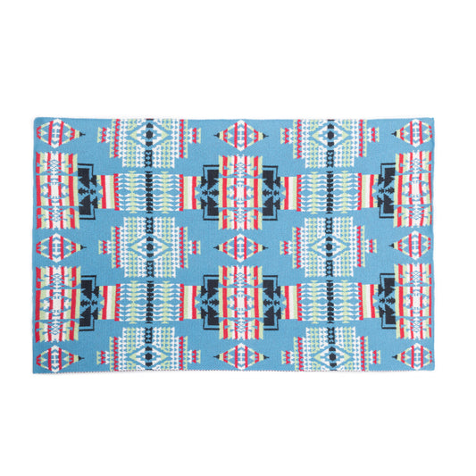Mesa Mirage Knitted Cotton Kitchen Towel SET OF 2 Aztec Blue - - KITCHEN TOWEL