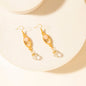 Myra Honey Crystal Dangle Earrings in Dawn Blush - Dawn Blush - Jewelry
