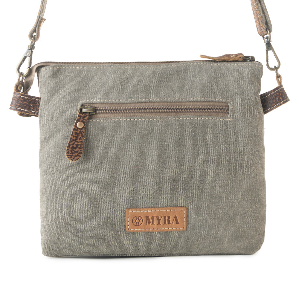 Myra Inkwild Vintage Crossbody Bag for Women in blue with fringe detail- Myra USA- {{Product type}}