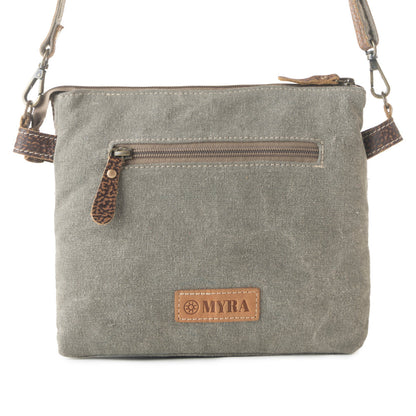 Myra Inkwild Vintage Crossbody Bag for Women in blue with fringe detail- Myra USA- {{Product type}}