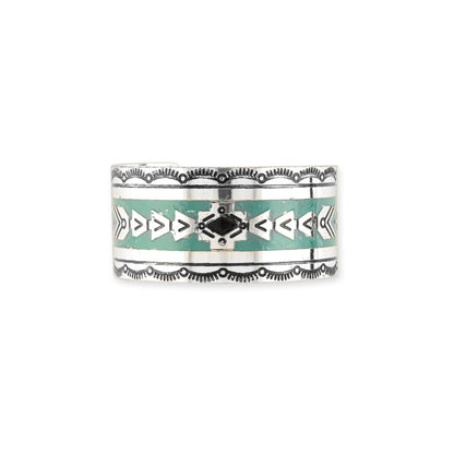 Mesa Heritage Etched Metal Cuff Bracelet- Myra USA- {{Product type}}