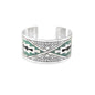 Day Rise Etched Metal Cuff Bracelet- Myra USA- {{Product type}}