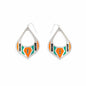Kee-olee Silver Earrings- Myra USA- {{Product type}}