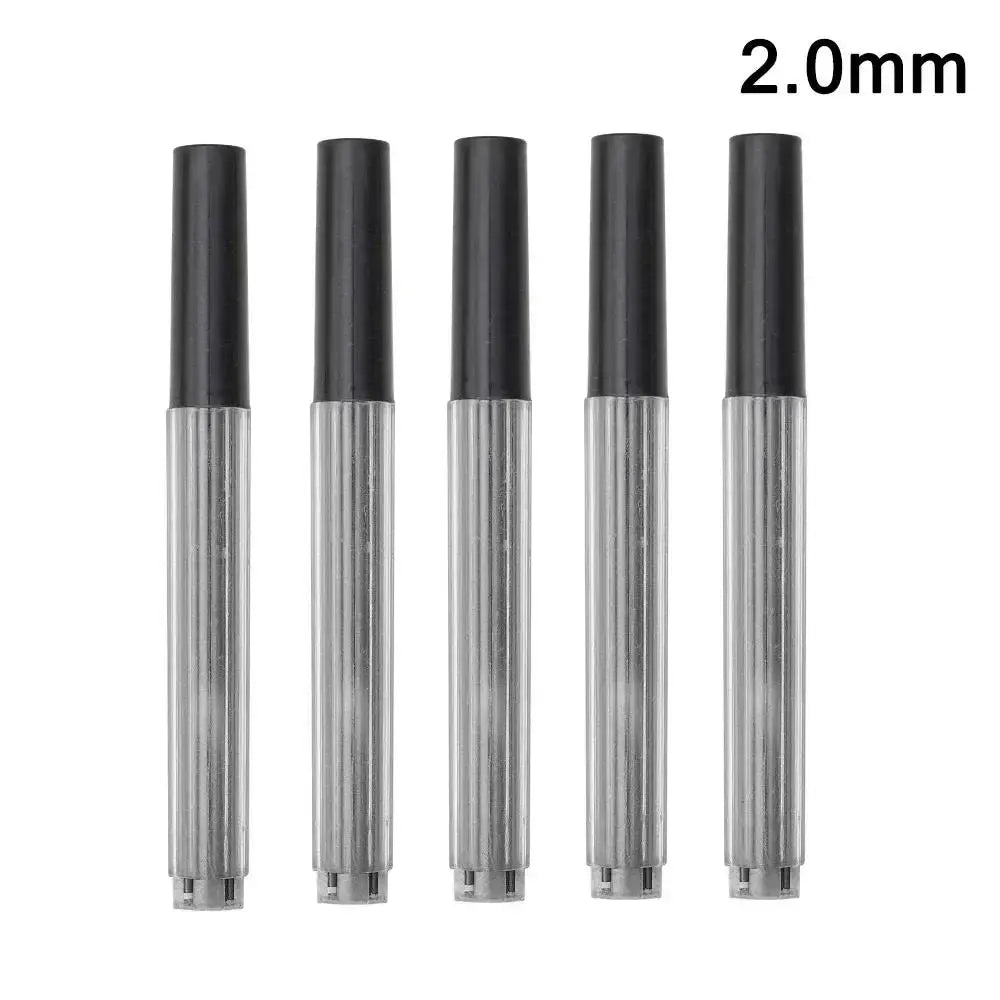 Metal Mechanical Pencils 5 Boxs 2.0mm Leads