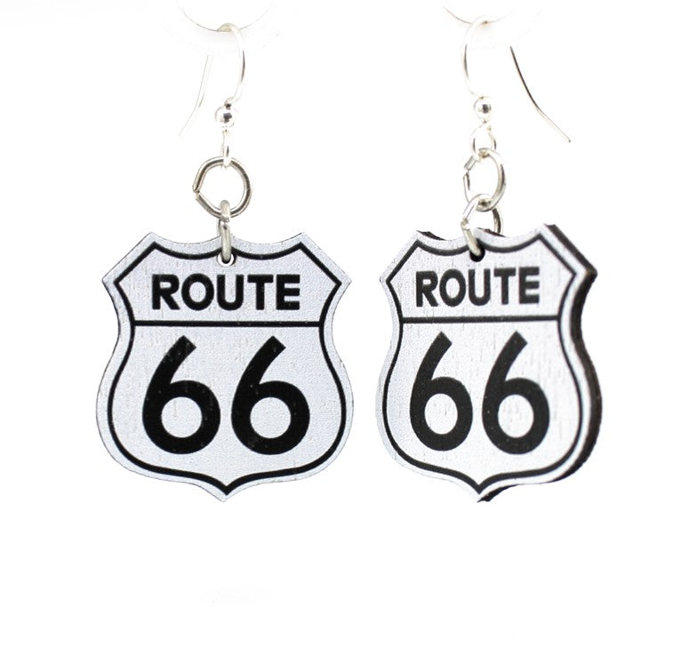 Route 66 Earrings #S066- Green Tree Jewelry- {{Product type}}