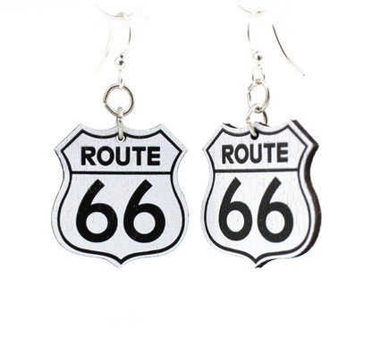 Route 66 Earrings #S066- Green Tree Jewelry- {{Product type}}