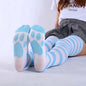Over the Knee Cat Paw Cotton Wide Stripe Long Socks - Kia Day Design