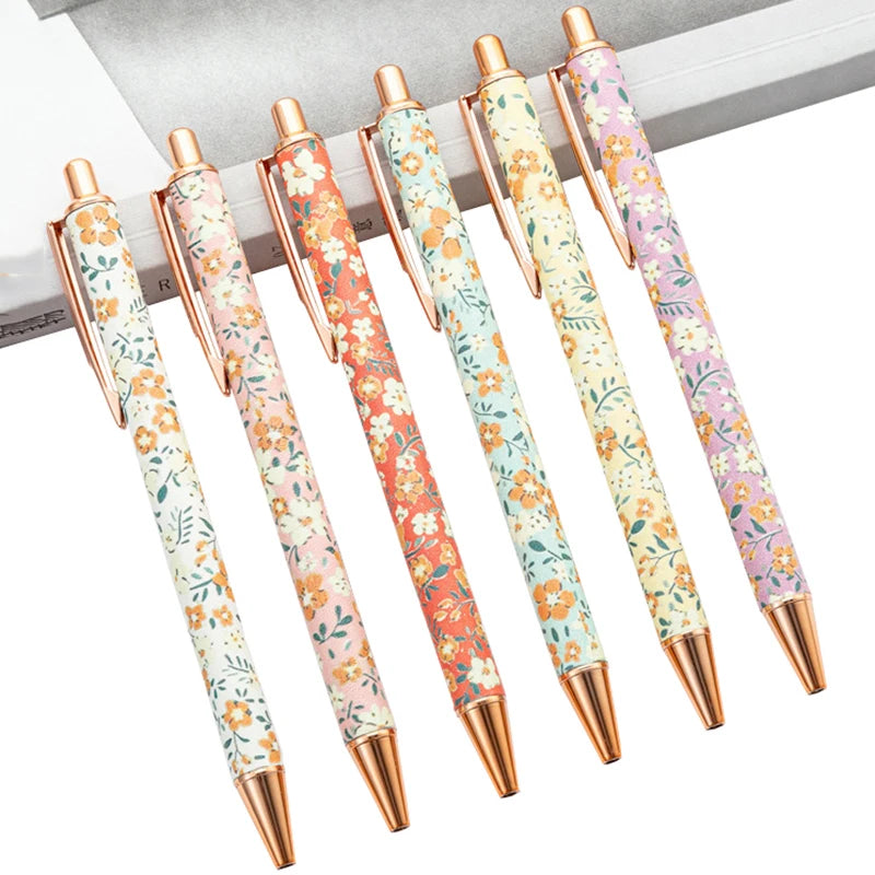 Flower Metal Ballpoint Pen Kia Day Design