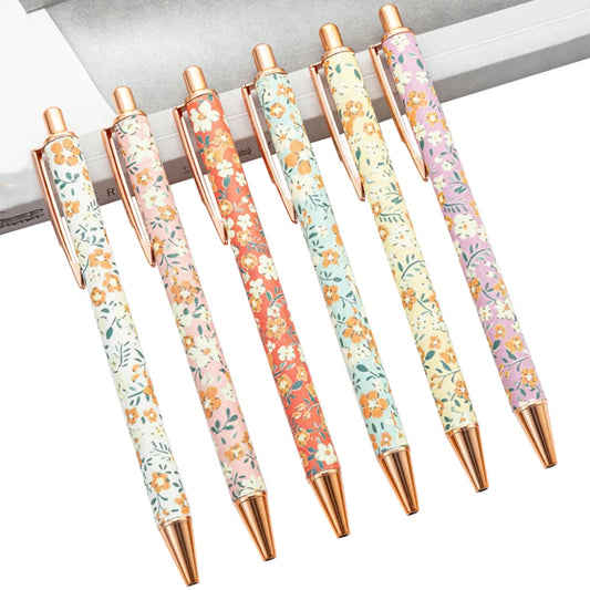 Flower Metal Ballpoint Pen Kia Day Design