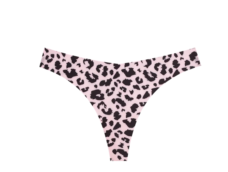 3Pcs Ultra-thin Seamless G-string Women Thongs Sexy Sweet Fruit Low-waist Panties Ladies Soft Cute Thongs Female S-XL T-Back - -